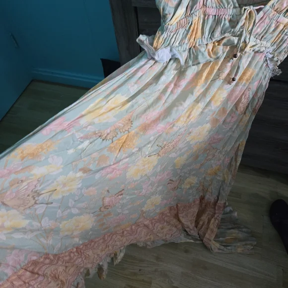 Spell butterfly soiree strappy dress xL - Picture 6 of 6